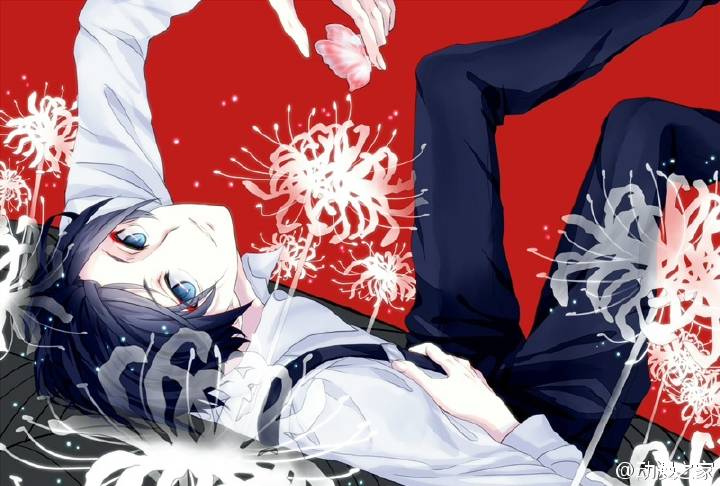 少年二次元曾经的向往彼岸花