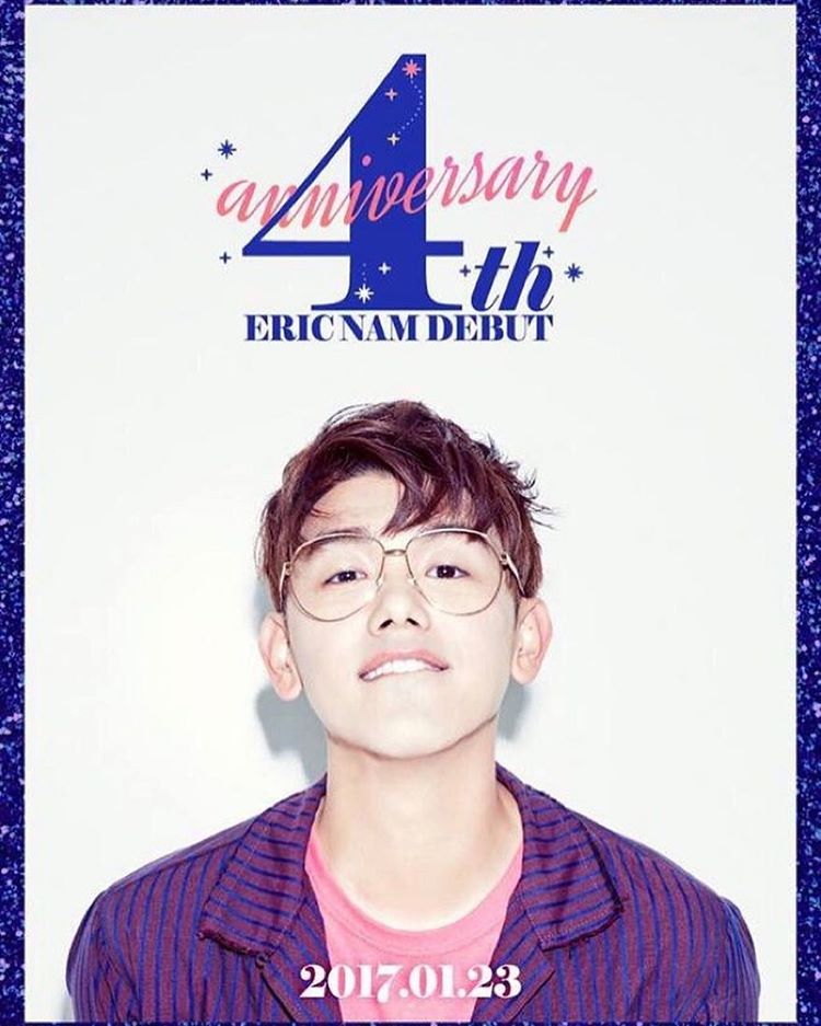 Eric Nam 南允道 个人ins更新