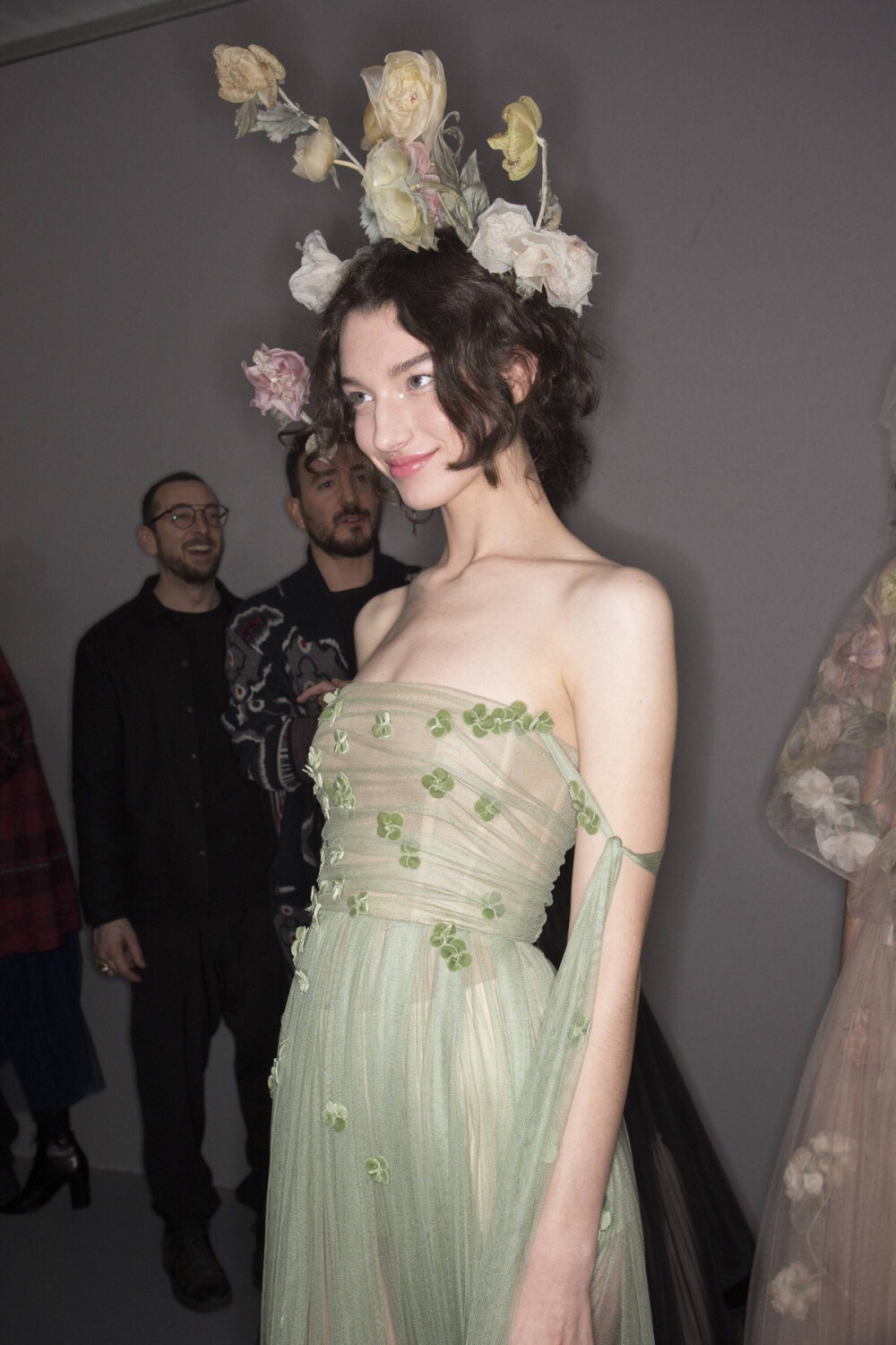 Backstage of Christian Dior couture 2017ss ​​​