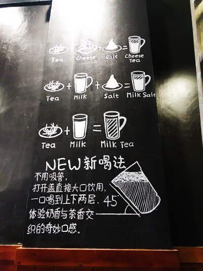 帮奶茶店画的，原谅我写字丑