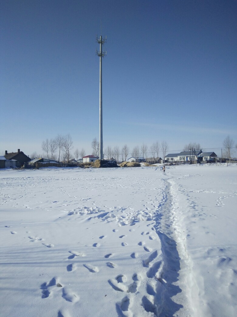 过年回家了，雪白的雪，回家之路