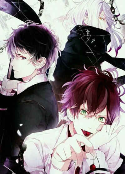 ♥♡魔鬼戀人 ♡♥
DIABOLIK LOVERS 
逆卷綾人
無神琉輝
月浪卡拉