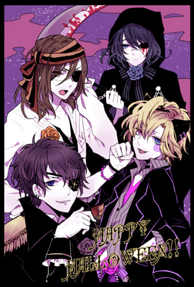 ♥♡魔鬼戀人 ♡♥
DIABOLIK LOVERS 
無神琉輝
無神皓
無神悠真
無神梓