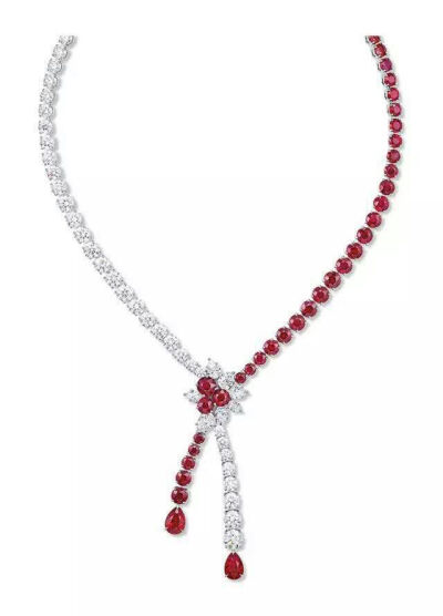 Harry Winston 海瑞温斯顿
凝世风华The Incredibles系列
红宝石钻石项链