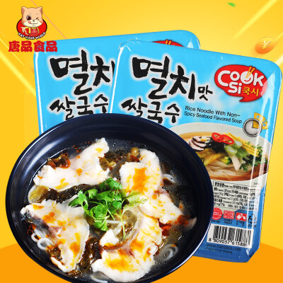 cooksi韩国米线拉面92g 蓝盒鳀鱼味