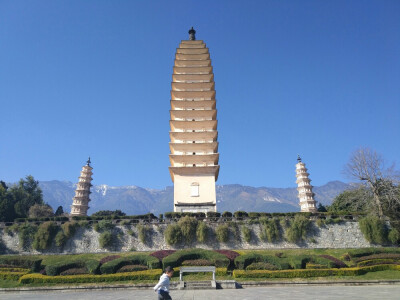 大理崇圣寺三塔公园