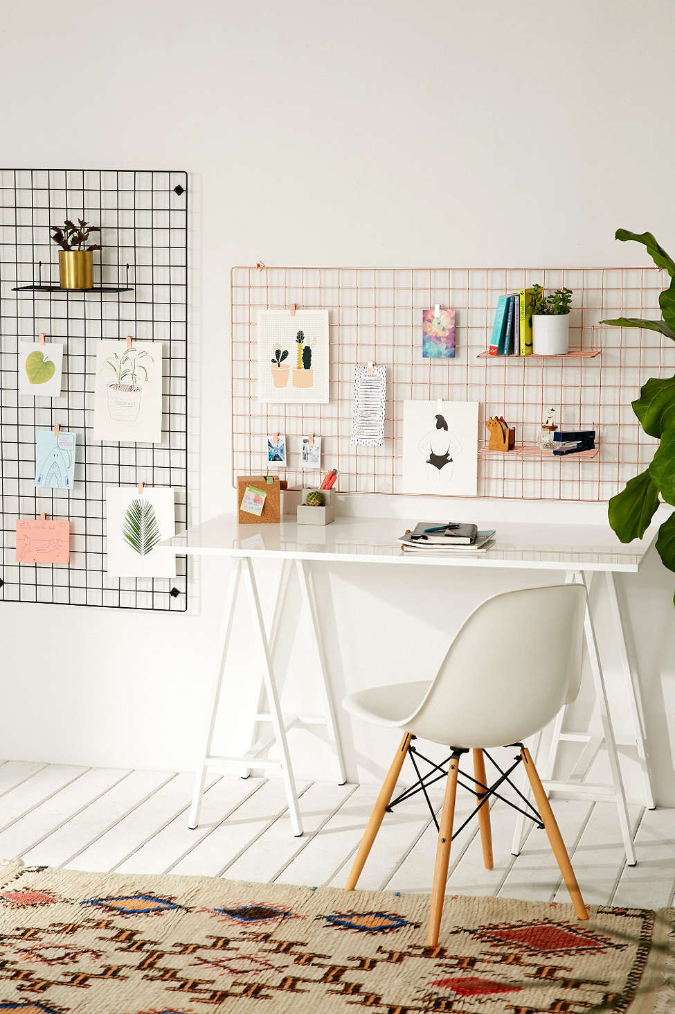 Wire Wall Grid Shelf
$16
