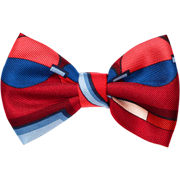 La Maison des Carrés Hermès | Bow tie Carré en Boucles red