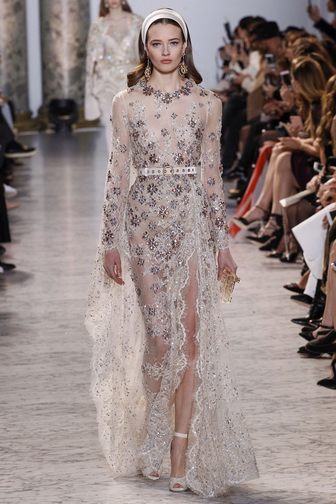 eliesaab2017春夏系列高定时装秀