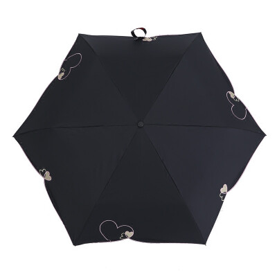 台湾彩虹屋三晴雨伞太阳伞遮阳伞黑胶防紫外线小黑伞多款合集