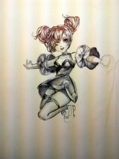 小乔，要努力变强～