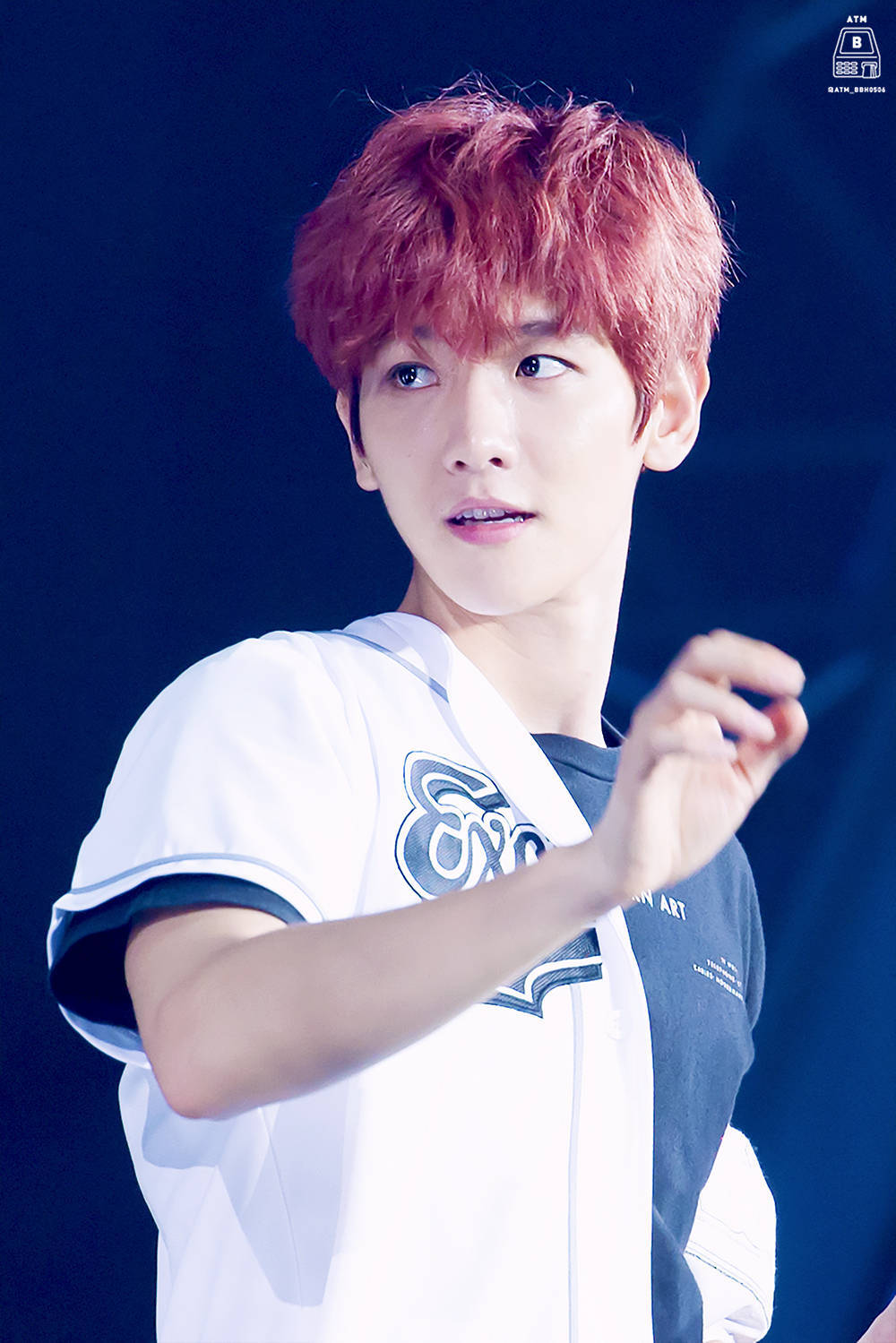 EXO 边伯贤 Baekhyun point:发色