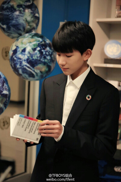 tfboys王源 联合国