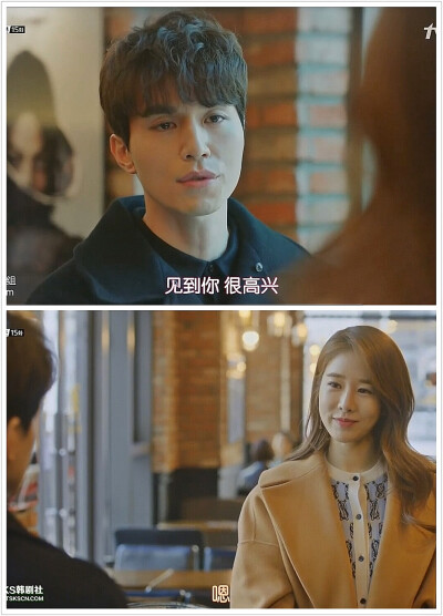 见到你很高兴 从千千万万的尘埃之中 重遇 嗯