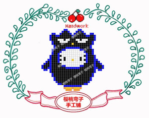 hello kitty 麦当劳拼豆图纸 taobao:樱桃弯子手工铺 WX:CherryHandwork