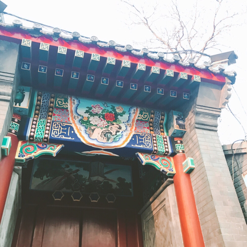 •Beijing 2017.1.31. Visit Hutong near the Imperial College. 