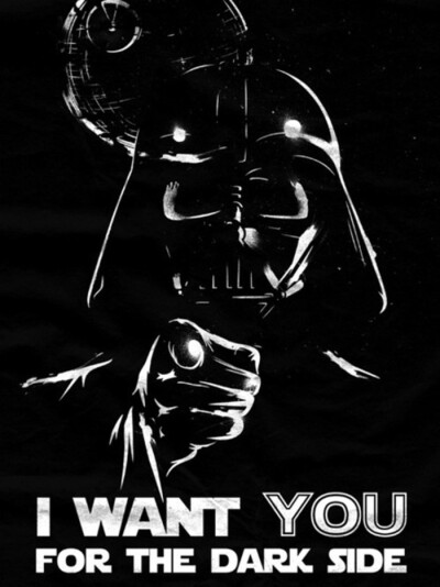 达斯·维达
I Want You For The Dark Side！