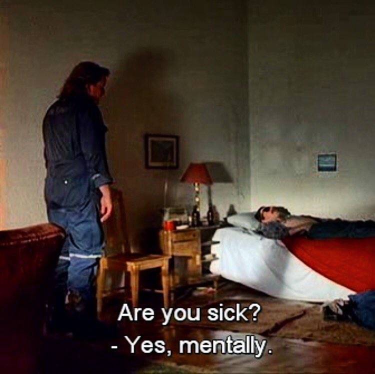 Are you sick?