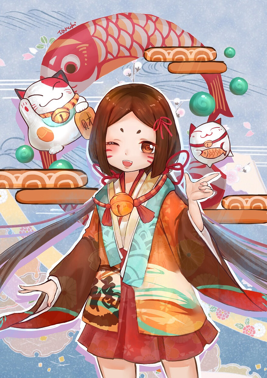 【阴阳师】p站画师 座敷童子 id=tanuki 7259100 注:未经允许,禁止二