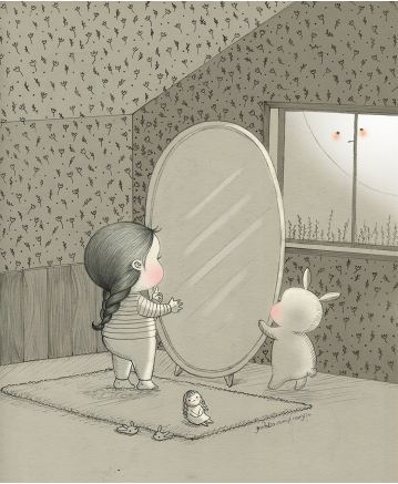 In this mirror
我们都需要勇气去诚实地看待自己。