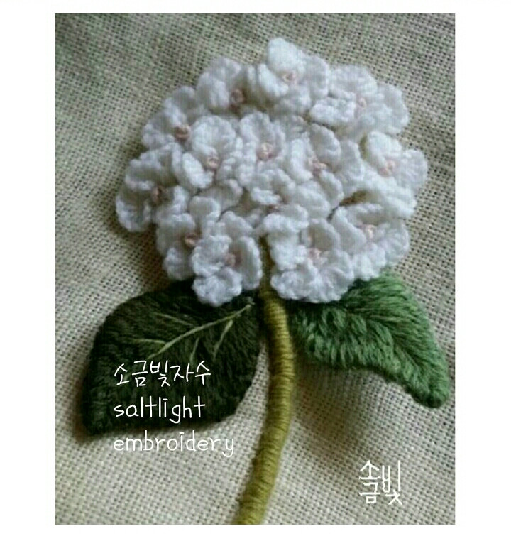 韩国刺绣工作室saltlight embroidery刺绣作品欣赏