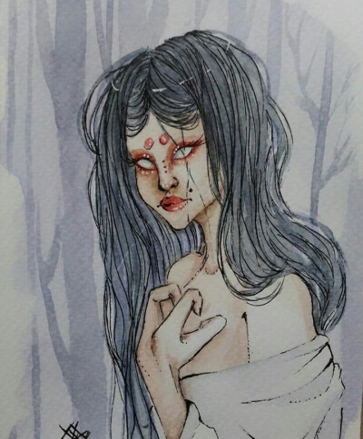 欧美另类头像壁纸画