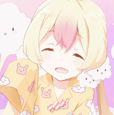 嘿嘿我真可爱啊 /动漫头像/闺蜜头像/女生头像/少女心/-徐隐:)