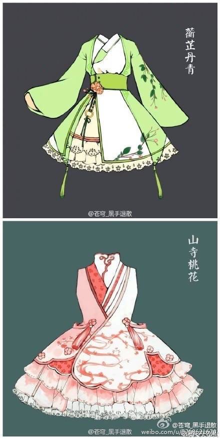 古风服装素材