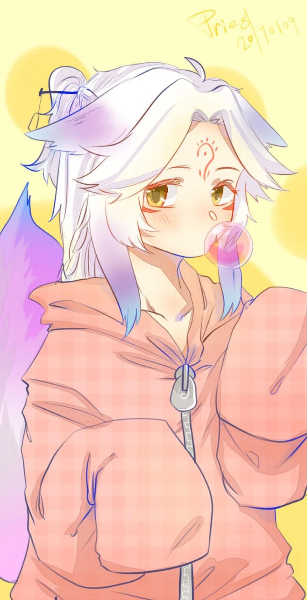 阴阳师崽可爱壁纸妖狐