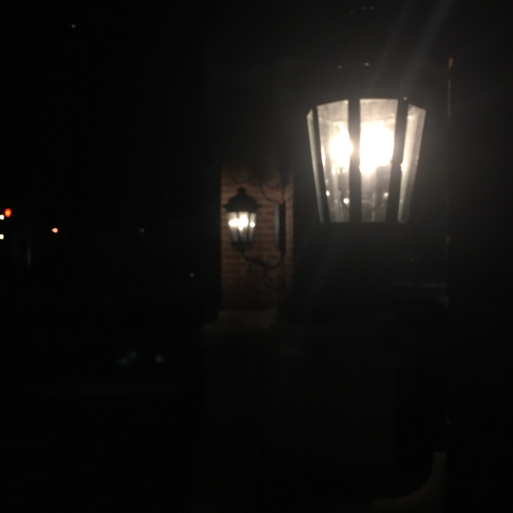 Lamp. Photo by Jiali Chen at Mercer University, Macon, GA USA.