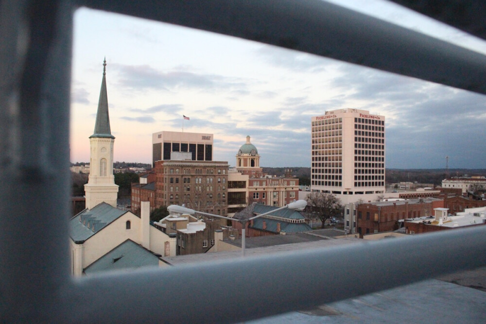 Framed Town. Photo by Jiali Chen at downtown Macon, GA USA.