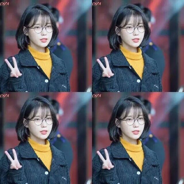 IU 李知恩 四宫格 头像 ❤