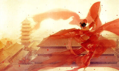 美人不是母胎生， 应是桃花树长成，
已恨桃花容易落， 落花比汝尚多情。