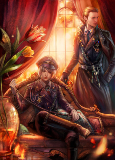 #aph#by jiuge【侵删歉】
芋兄弟 普爷 多椅子