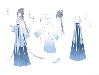 《落花霁》南北人设
*注：设定婚服的CP为摩柯X天依、绫X言和，非南北。拆南北的锅请找原曲师哈哈哈哈哈哈。
非商用cos授权开放。
半次元：Setsuya