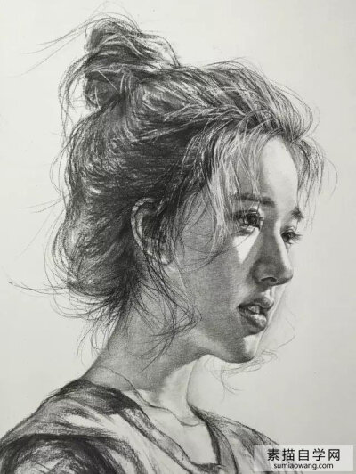 杨煌素描人物画·