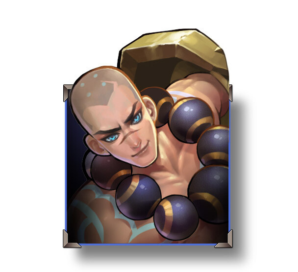 王者荣耀达摩旧版原画