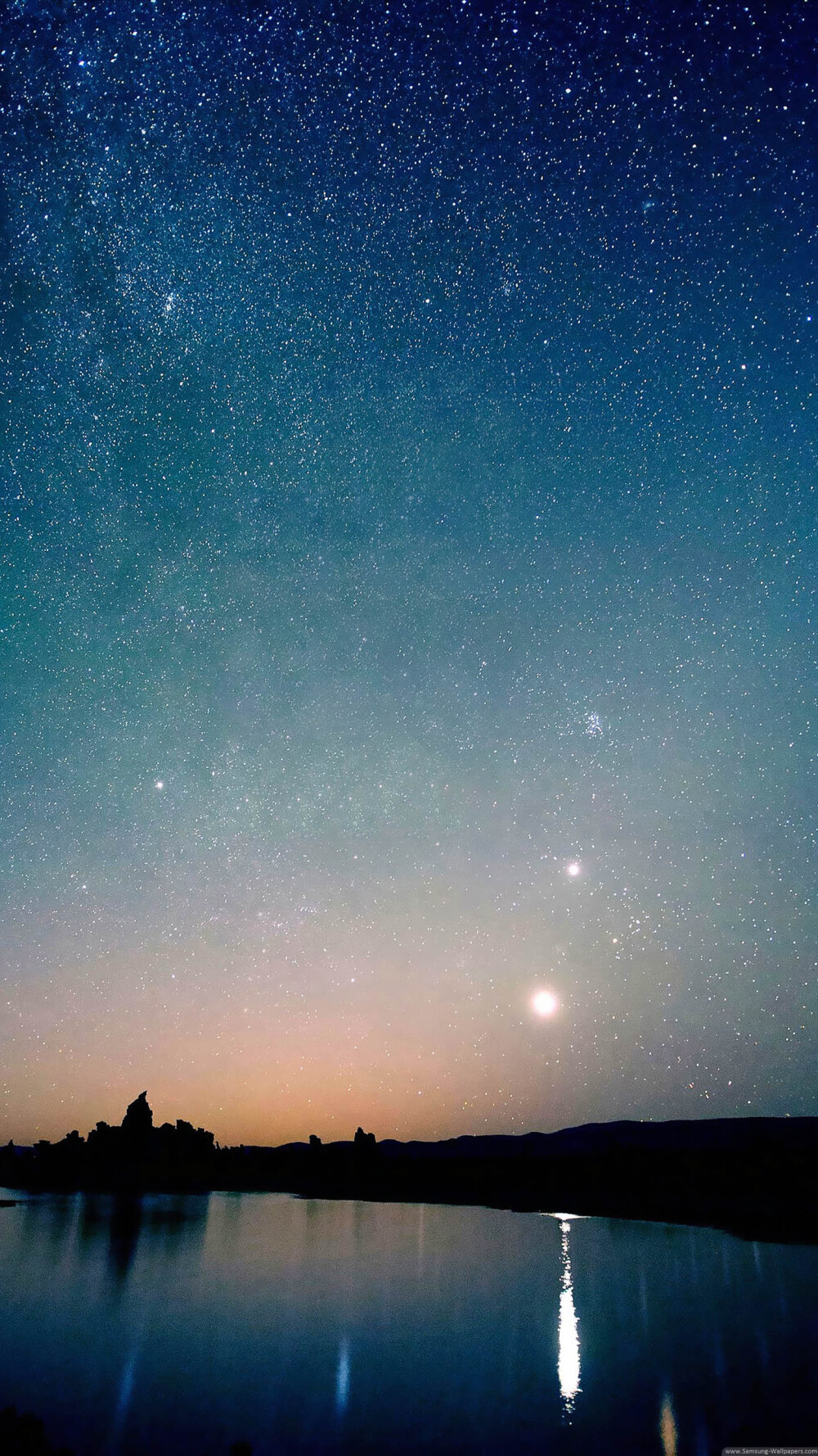 三星手机壁纸【1440x2560】Samsung Galaxy S6 夜晚 夜空 星空