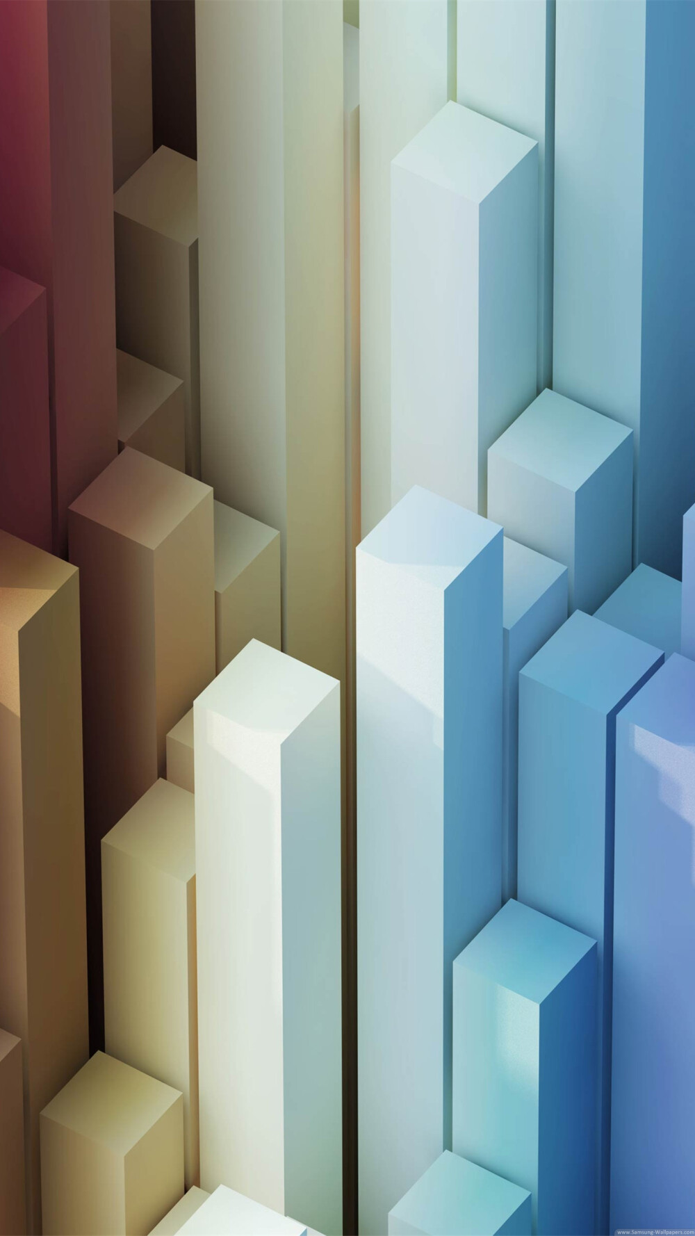 三星手机壁纸1440x2560samsunggalaxys6金色黄色蓝色立体几何
