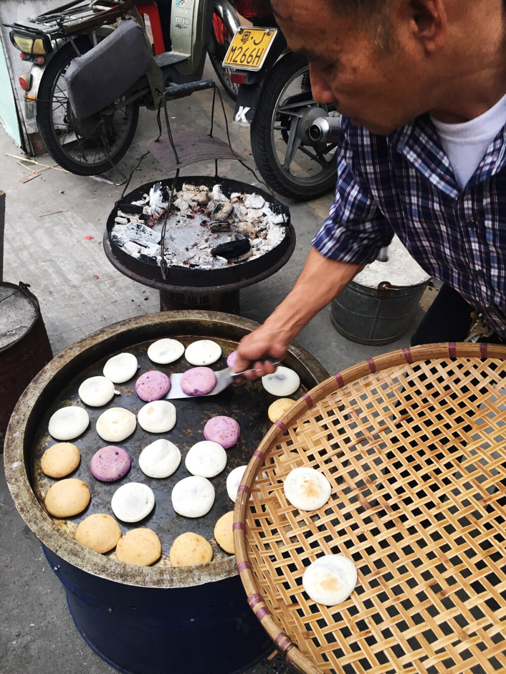 赤坎烧饼图片