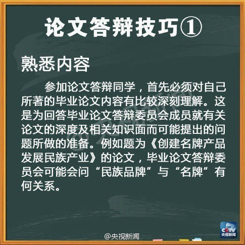 【毕业论文答辩实用“秘籍”】