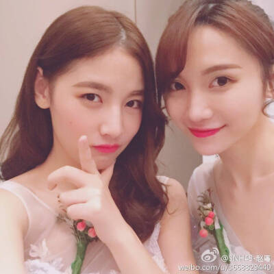 snh 48 TeamNⅡ 赵粤 陆婷
转自微博老婆团