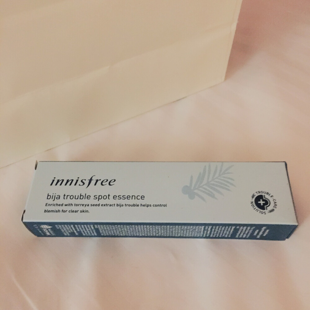 innisfree Bija trouble spot essence
幫同學買的