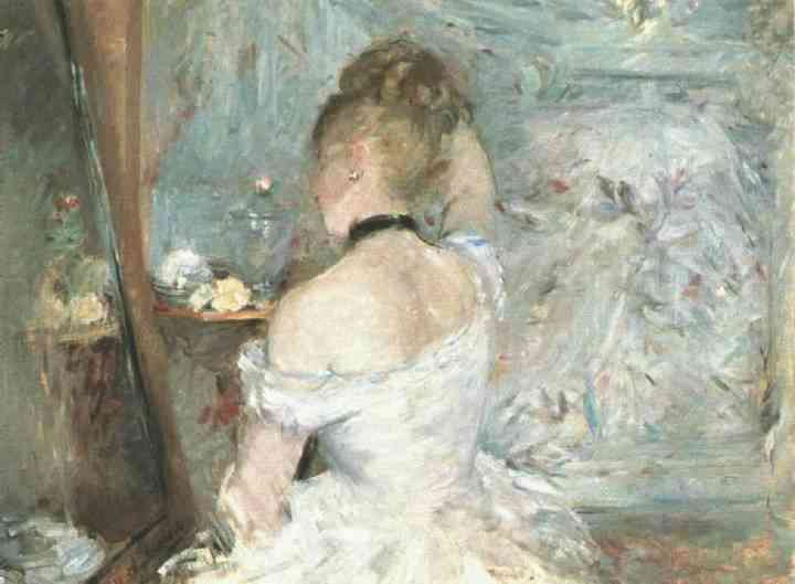 morisot 印象派绘画 ​​​