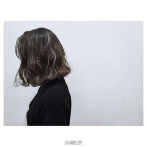 女生 短发 短发发型 挑染