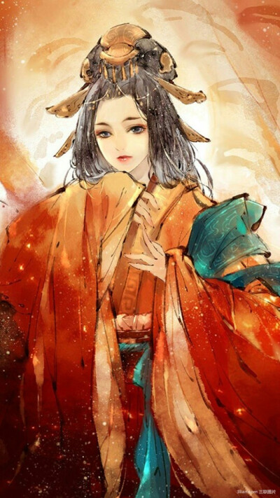 古风人物插画