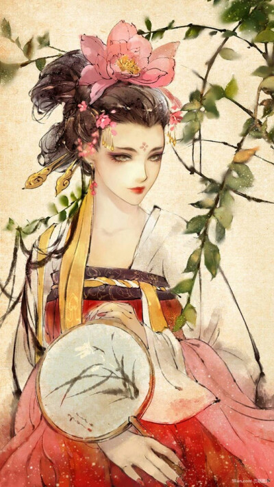 古风人物插画