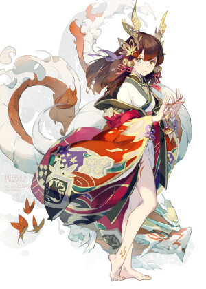 [黄昏の緋龍喚士・ツバキ]
P站id:60995137