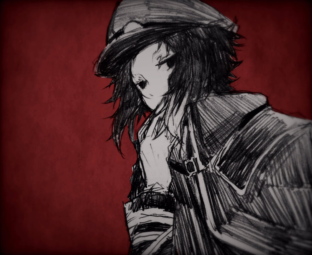 p站:noa id=59823890 文豪野犬 芥川龙之介