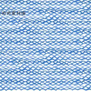 手绘日本和风蓝色水墨四方连续包装图案AI矢量设计素材AI